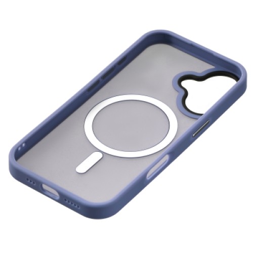 Чехол для мобильного телефона 2E iPhone 16 Soft Touch MagSafe Cover light blue (2E-IPH-16-OCLS-LB)