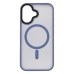 Чехол для мобильного телефона 2E iPhone 16 Soft Touch MagSafe Cover light blue (2E-IPH-16-OCLS-LB)