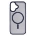 Чехол для мобильного телефона 2E iPhone 16 Soft Touch MagSafe Cover dark blue (2E-IPH-16-OCLS-DL)