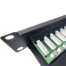 Патч-панель Eserver 19" 1U 24 порта cat.6 UTP krone with cable management (WT-2126-CAT.6)