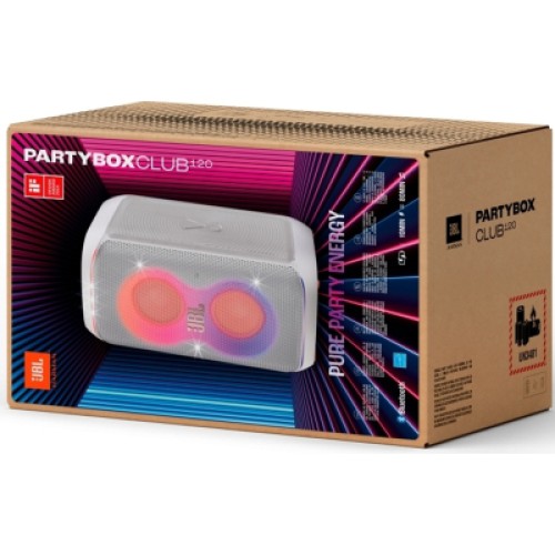 Акустическая система JBL PartyBox Club 120 White (JBLPBCLUB120SWEP)