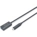 Дата кабель USB-С Male to USB-A Female 5.0m USB3.2 Gen2 Active 10G Digitus (DA-73113)