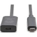 Дата кабель USB-С M/F 5.0m USB3.2 Gen2 Active 10G Digitus (DA-73112)
