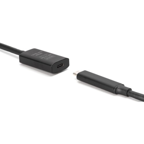 Дата кабель USB-С M/F 5.0m USB3.2 Gen2 Active 10G Digitus (DA-73112)