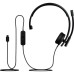 Наушники Logitech H570e Corded for Business Mono Teams USB-C Black (981-001427)