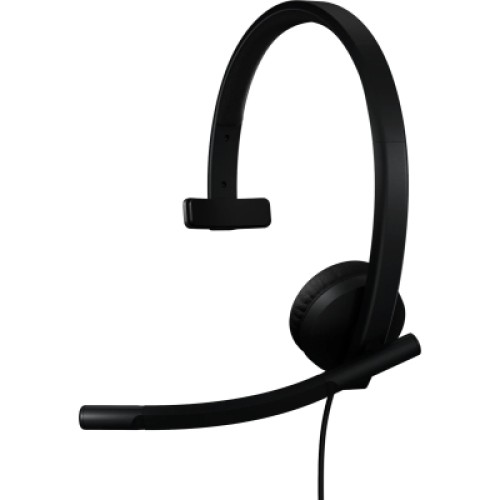 Наушники Logitech H570e Corded for Business Mono Teams USB-C Black (981-001427)