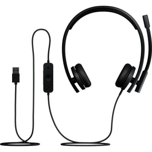 Наушники Logitech H570e Corded for Business Stereo Teams USB-A Black (981-001430)