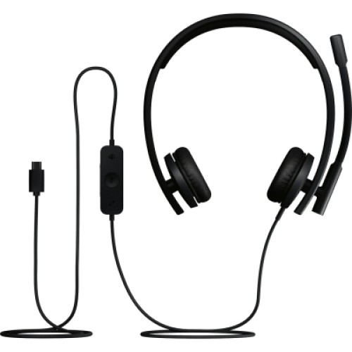Наушники Logitech H570e Corded for Business Stereo Teams USB-C Black (981-001431)