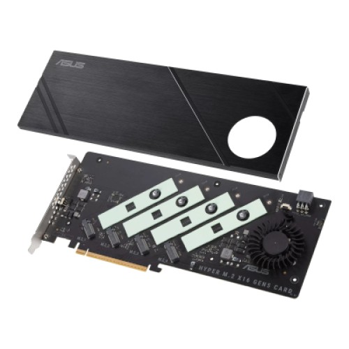 Плата расширения ASUS Hyper M.2 X16 PCIe 5.0 Expansion Card GEN 5 (90MC0CY0-M0EAY0)