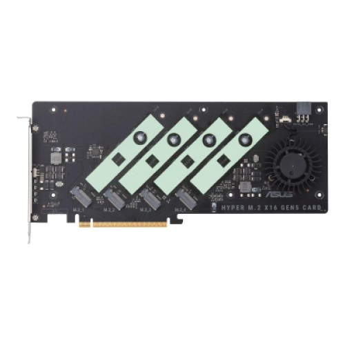 Плата расширения ASUS Hyper M.2 X16 PCIe 5.0 Expansion Card GEN 5 (90MC0CY0-M0EAY0)