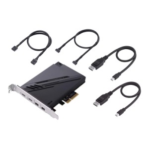 Плата расширения ASUS ThunderboltEX 4 USB Type-C PCIe 3.0 X4 Expansion Card (90MC09P0-M0EAY0)