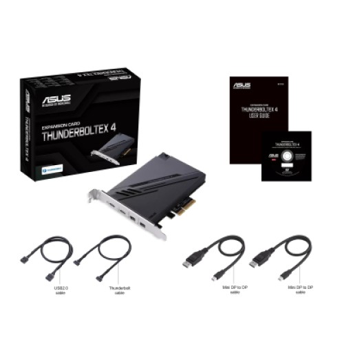 Плата расширения ASUS ThunderboltEX 4 USB Type-C PCIe 3.0 X4 Expansion Card (90MC09P0-M0EAY0)