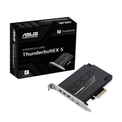 Плата расширения ASUS ThunderboltEX 5 USB Type-C PCIe 4.0 X4 Expansion Card (90MC0E50-M0EAY0)