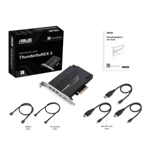 Плата расширения ASUS ThunderboltEX 5 USB Type-C PCIe 4.0 X4 Expansion Card (90MC0E50-M0EAY0)