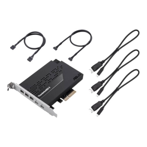 Плата расширения ASUS ThunderboltEX 5 USB Type-C PCIe 4.0 X4 Expansion Card (90MC0E50-M0EAY0)