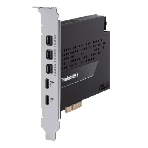 Плата расширения ASUS ThunderboltEX 5 USB Type-C PCIe 4.0 X4 Expansion Card (90MC0E50-M0EAY0)