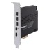 Плата расширения ASUS ThunderboltEX 5 USB Type-C PCIe 4.0 X4 Expansion Card (90MC0E50-M0EAY0)