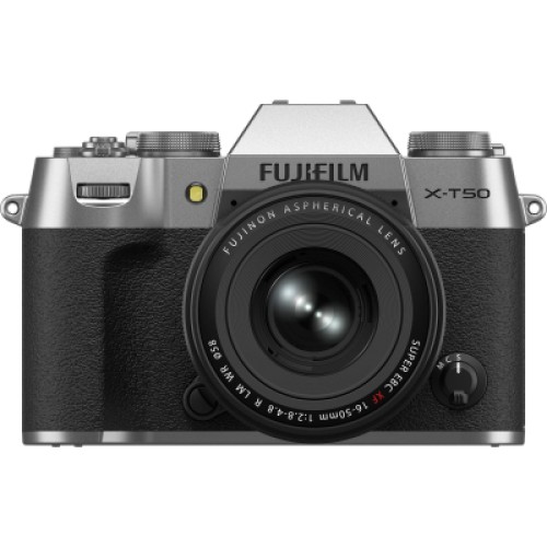 Цифровой фотоаппарат Fujifilm X-T50 + XF16-50mmF2.8-4.8 R LM WR Kit Silver (16828569)