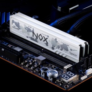 Модуль памяти для компьютера DDR5 32GB (2x16GB) 6000 MHz NOX White Apacer (AH5U32G60C622MWAA-2)