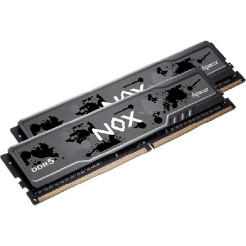 Модуль памяти для компьютера DDR5 64GB (2x32GB) 5600 MHz NOX Apacer (AH5U64G56C522MBAA-2)