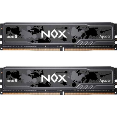 Модуль памяти для компьютера DDR5 64GB (2x32GB) 5600 MHz NOX Apacer (AH5U64G56C522MBAA-2)