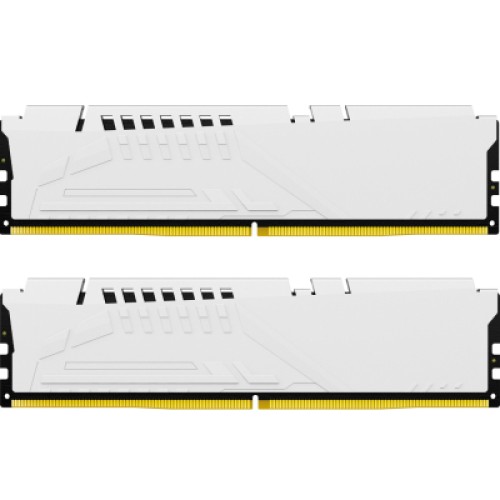 Модуль памяти для компьютера DDR5 32GB (2x16GB) 6800 MHz Beast White Kingston Fury (ex.HyperX) (KF568C34BWK2-32)