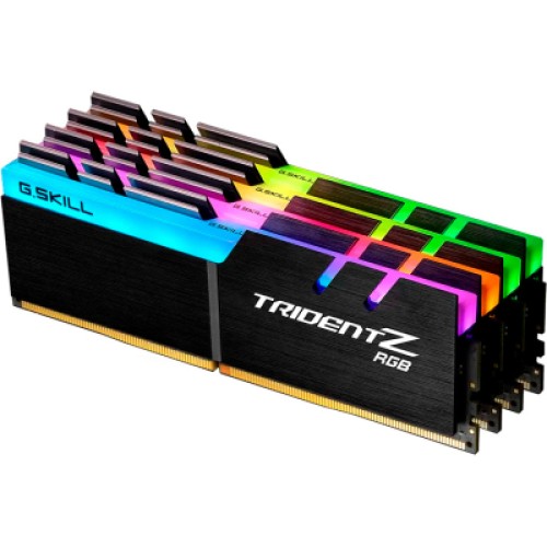 Модуль памяти для компьютера DDR4 128GB (4x32GB) 3600 MHz Trident Z RGB G.Skill (F4-3600C18Q-128GTZR)