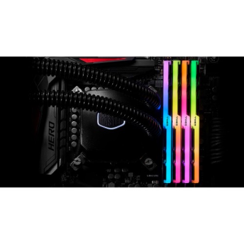 Модуль памяти для компьютера DDR4 128GB (4x32GB) 3600 MHz Trident Z RGB G.Skill (F4-3600C18Q-128GTZR)