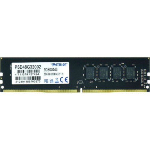 Модуль памяти для компьютера DDR4 8GB 3200 MHz Patriot (PSD48G32002)