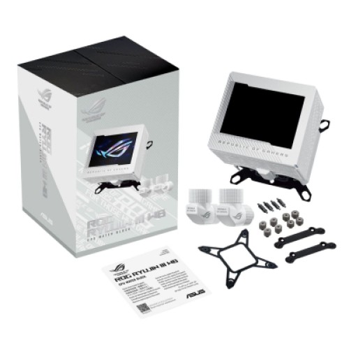 Водоблок ASUS Водоблок Asus ROG Ryujin III WB White Edition (90RC00V2-M0UAY0) (90RC00V2-M0UAY0)