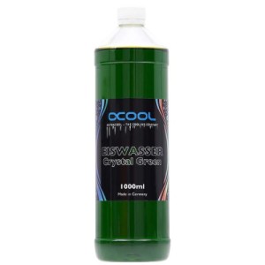 Охлаждающая жидкость Alphacool Eiswasser Crystal Green premixed coolant 1000ml (18550)