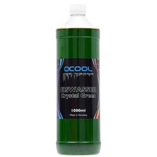 Охлаждающая жидкость Alphacool Eiswasser Crystal Green premixed coolant 1000ml (18550)