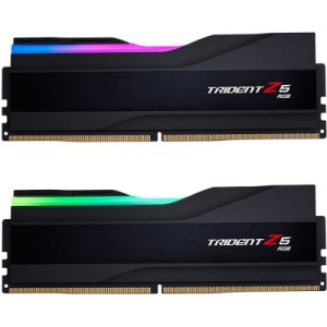 Модуль памяти для компьютера DDR5 96GB (2x48GB) 5600 MHz Trident Z5 RGB Matte Black G.Skill (F5-5600J4040D48GX2-TZ5RK)