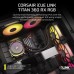 Система жидкостного охлаждения Corsair iCUE LINK TITAN 360 RX RGB (CW-9061018-WW)