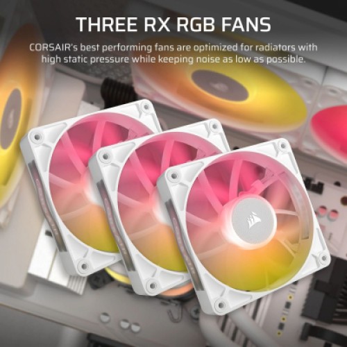 Система жидкостного охлаждения Corsair iCUE LINK TITAN 360 RX RGB White (CW-9061021-WW)
