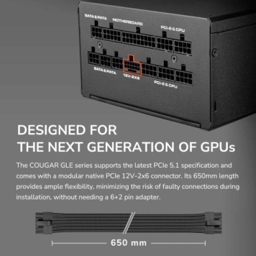 Блок питания Cougar 1000W (GLE1000)