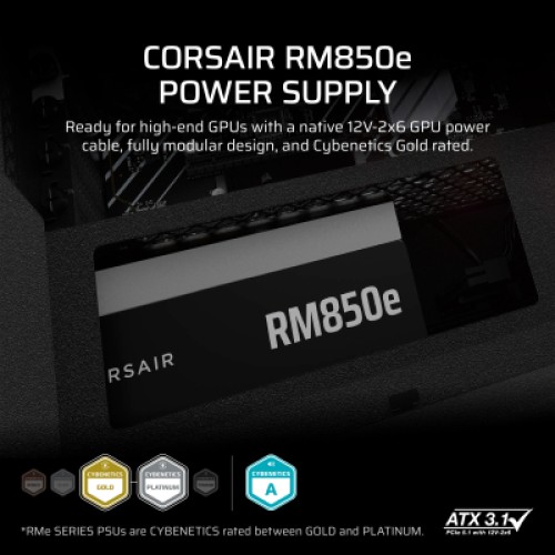 Блок питания Corsair 850W RM850e (CP-9020296-EU)