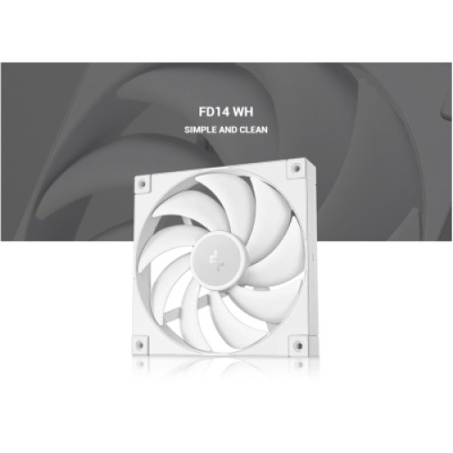Кулер для корпуса Deepcool FD14 WH