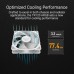 Кулер для корпуса ASUS TUF GAMING TR120 FAN ARGB WHITE (90DA0093-B09000)
