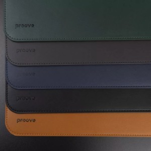 Чохол до ноутбука Proove 13,6/14,2 MacBook Leather Sleeve blue (PCLSMB141312)