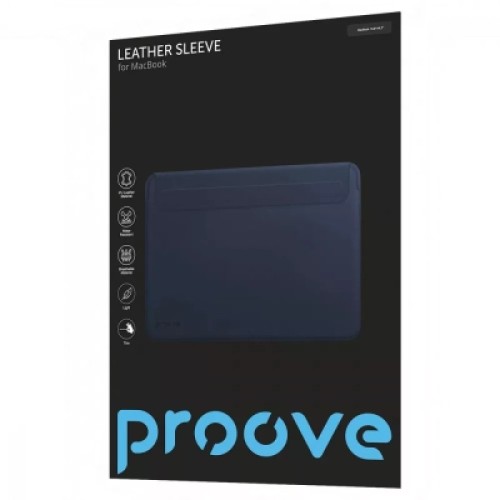 Чехол для ноутбука Proove 13,6/14,2 MacBook Leather Sleeve brown (PCLSMB141315)