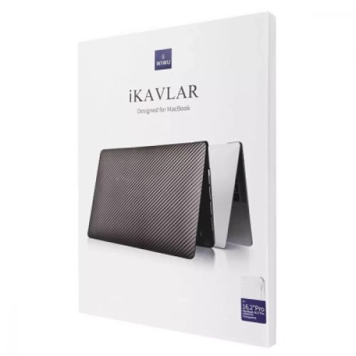 Чехол для ноутбука WIWU (накладка) 16,2" MacBook Pro A2485/A2780, iKavlar Crystal, white (47397)
