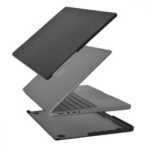 Чохол до ноутбука WIWU (накладка) 14,2 MacBook Pro A2442 Leather Shield, black (47391)