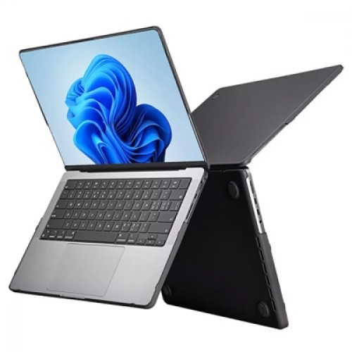 Чехол для ноутбука WIWU (накладка) 14,2 MacBook Pro A2442 Leather Shield, black (47391)