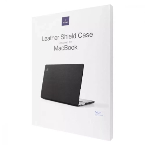 Чехол для ноутбука WIWU (накладка) 16,2 MacBook Pro (A2485) Leather Shield brown (47392)