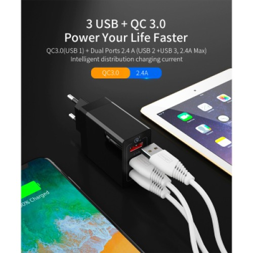 Зарядное устройство Essager ECTQC3-FBB01