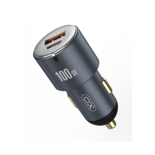 Зарядное устройство XO CC47 1 USB 65W + 1 Type-C PD 35W (100W) Black (XO-CC47-BK)