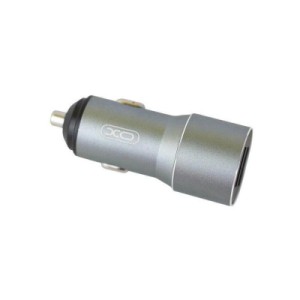 Зарядное устройство XO TZ09 2.4A/2 USB + cable microUSB Grey (XO-TZ09M-GR)