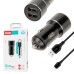 Зарядное устройство XO TZ09 2.4A/2 USB + cable Type-C Black (XO-TZ09T-BK)