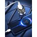 Зарядное устройство XO TZ09 2.4A/2 USB + cable Type-C Grey (XO-TZ09T-GR)